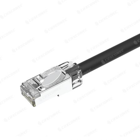 Cat.6A STP Arc Latch RJ45 Connector With Insert 3 Up 5 Down